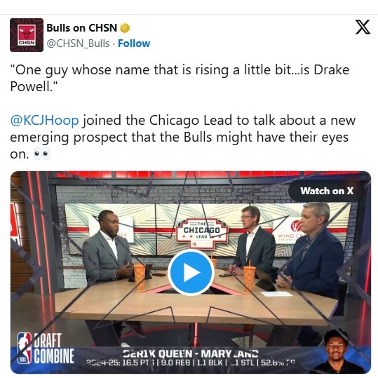 Chicago Bulls Reportedly Impressed by UNC's Drake Powell During Draft Workouts 6 Drake Powell During Draft Workouts
